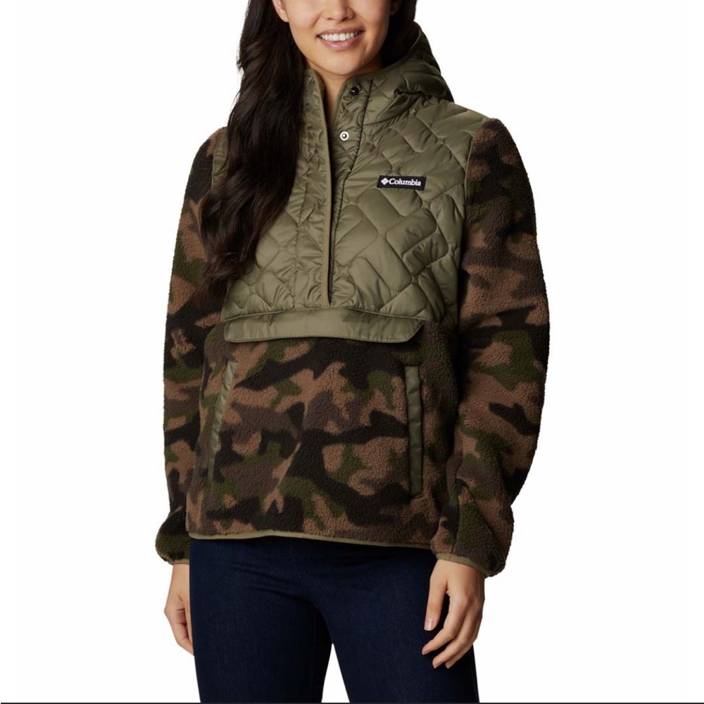 Colombia Hooded Fleece Pullover